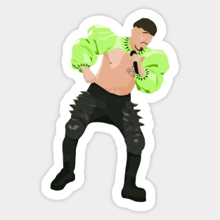 Dancing Singer Sticker